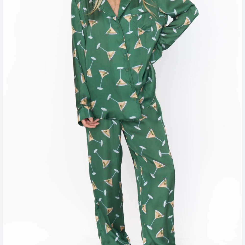 Show Me Your Mumu Martini Time Silky Pajamas